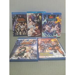 Anime Blu-ray Lot My Hero Academia Naruto Tower Of God God Of High School